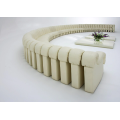 Sofá de sofá serpiente de conjunto moderno sofá modular